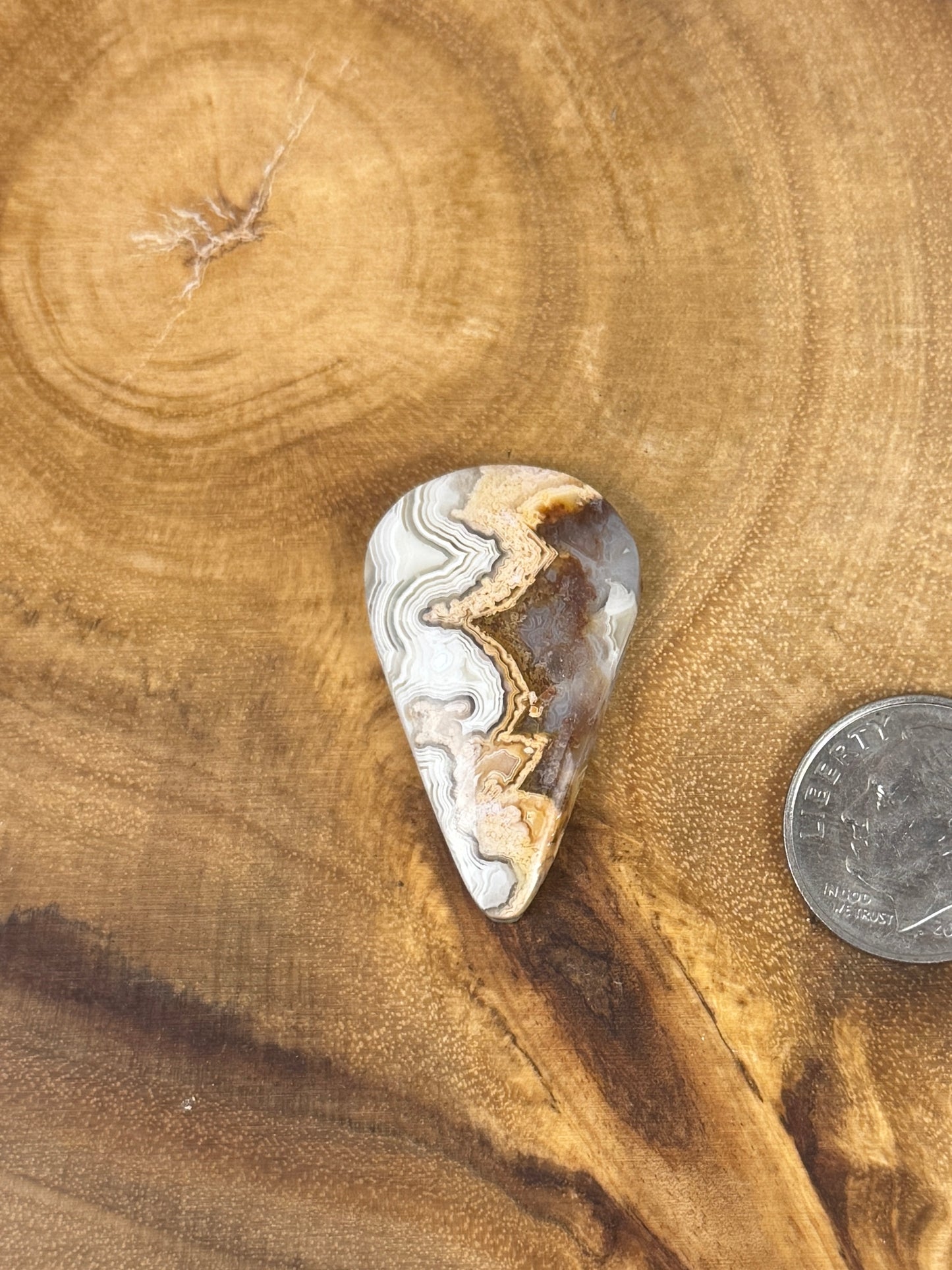 Mexican Crazy Lace Agate Cabochon