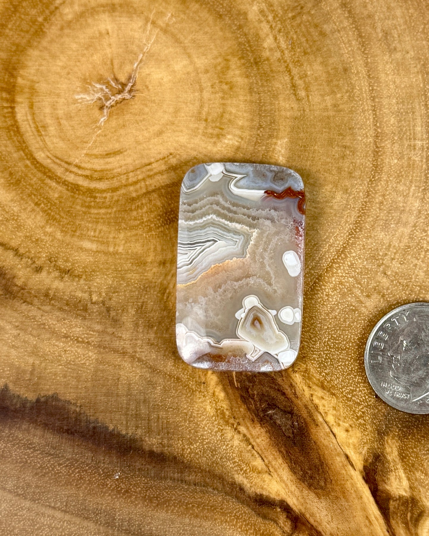 Mexican Crazy Lace Agate Cabochon