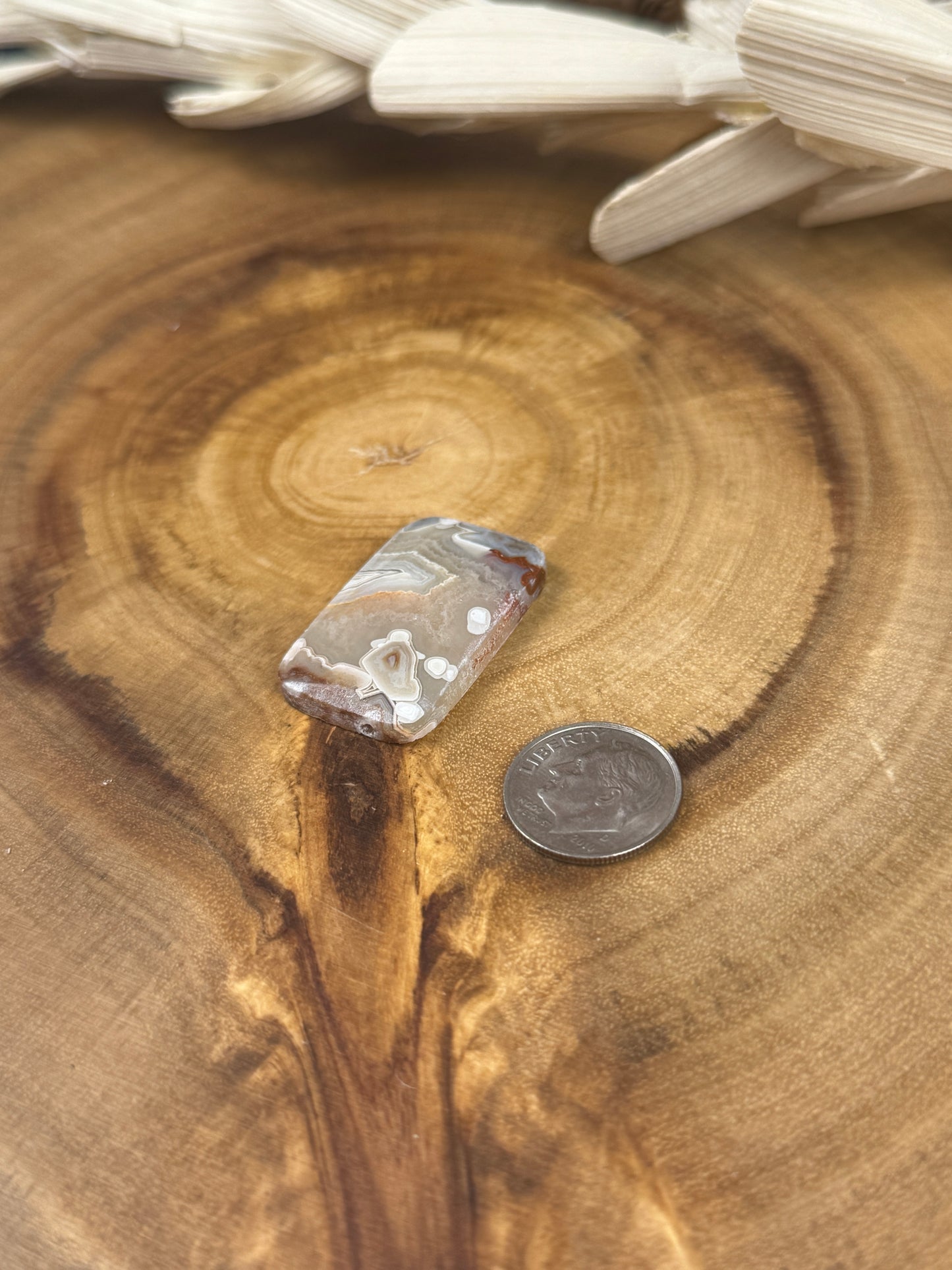 Mexican Crazy Lace Agate Cabochon