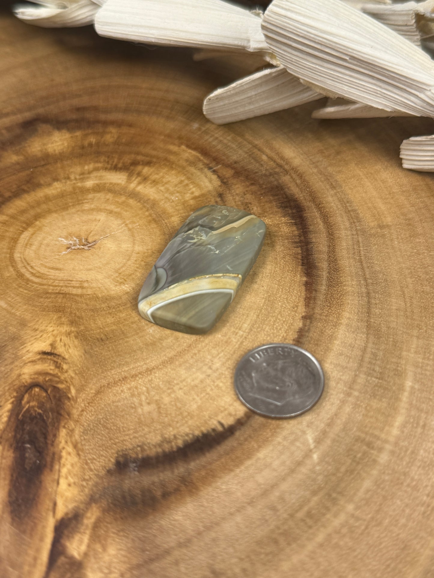 Blue Mountain Jasper Cabochon - PNW Cabochons