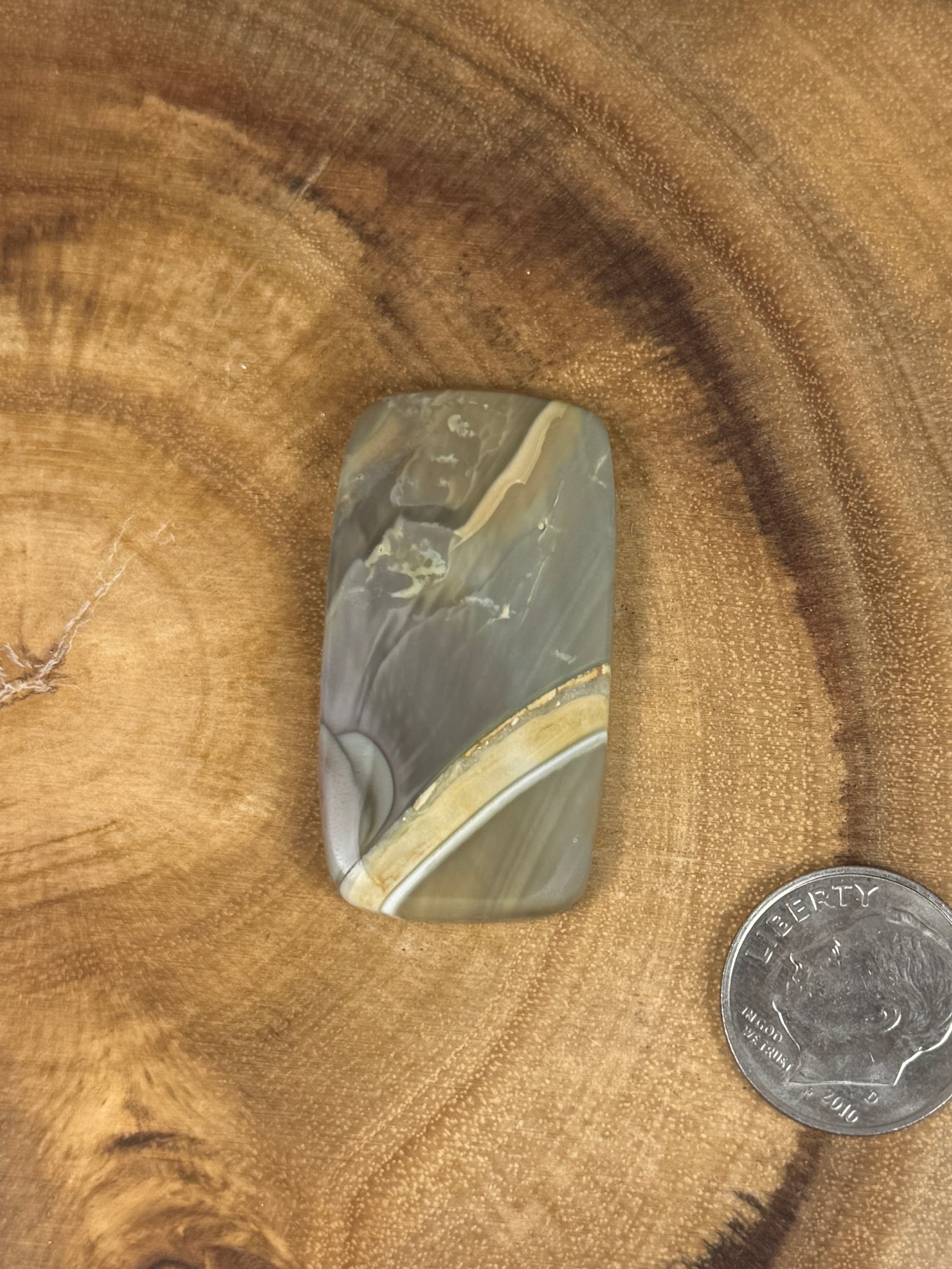 Blue Mountain Jasper Cabochon - PNW Cabochons